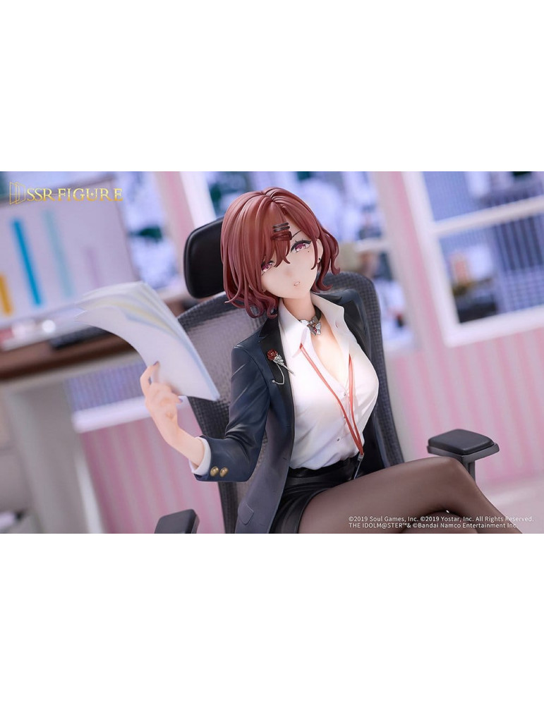The Idolmaster Shiny Colors x Mahjong Soul figurine PVC 1/7 Madoka Higuchi Effortless Work Ver. 21 cm Infinity Studio