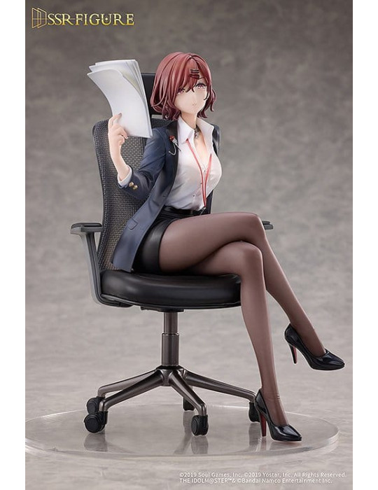 The Idolmaster Shiny Colors x Mahjong Soul figurine PVC 1/7 Madoka Higuchi Effortless Work Ver. 21 cm Infinity Studio