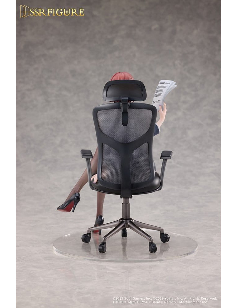 The Idolmaster Shiny Colors x Mahjong Soul PVC Figure 1/7 Madoka Higuchi Effortless Work Ver. 21 cm Infinity Studio