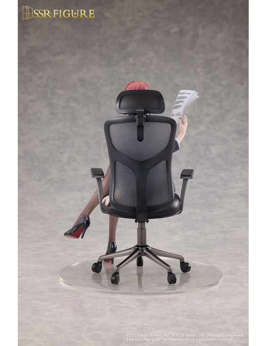 The Idolmaster Shiny Colors x Mahjong Soul figurine PVC 1/7 Madoka Higuchi Effortless Work Ver. 21 cm Infinity Studio