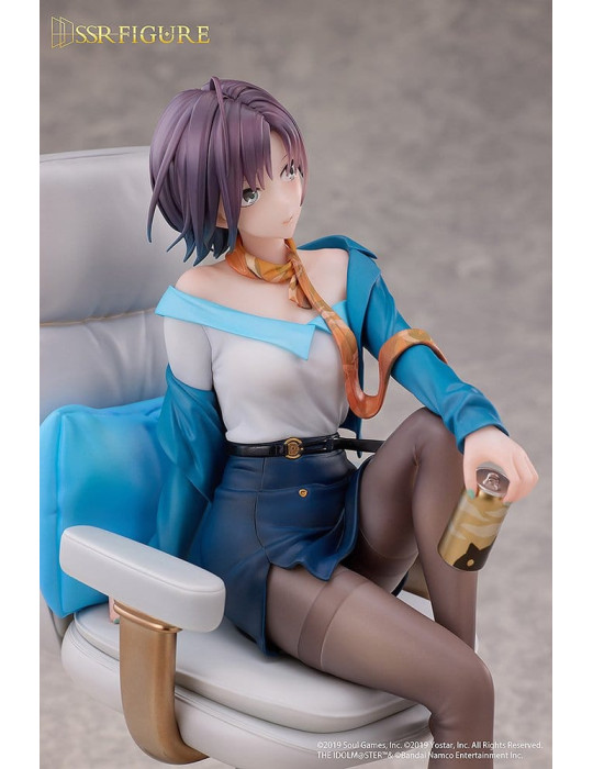 The Idolmaster: Shiny Colors x Mahjong Soul figurine PVC 1/7 Toru Asakura Effortless Work Ver. 21 cm Infinity Studio