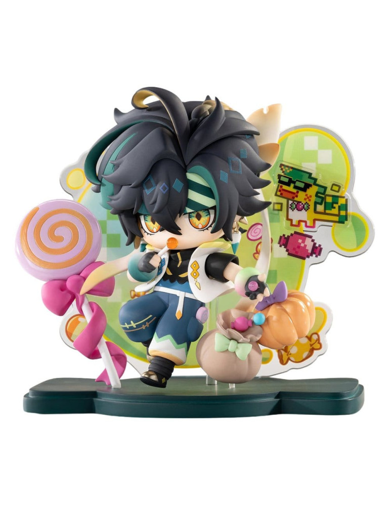 Genshin Impact Chibi Chara PVC Figure You Ye Qi Xiang Series Kinich 11 cm APEX