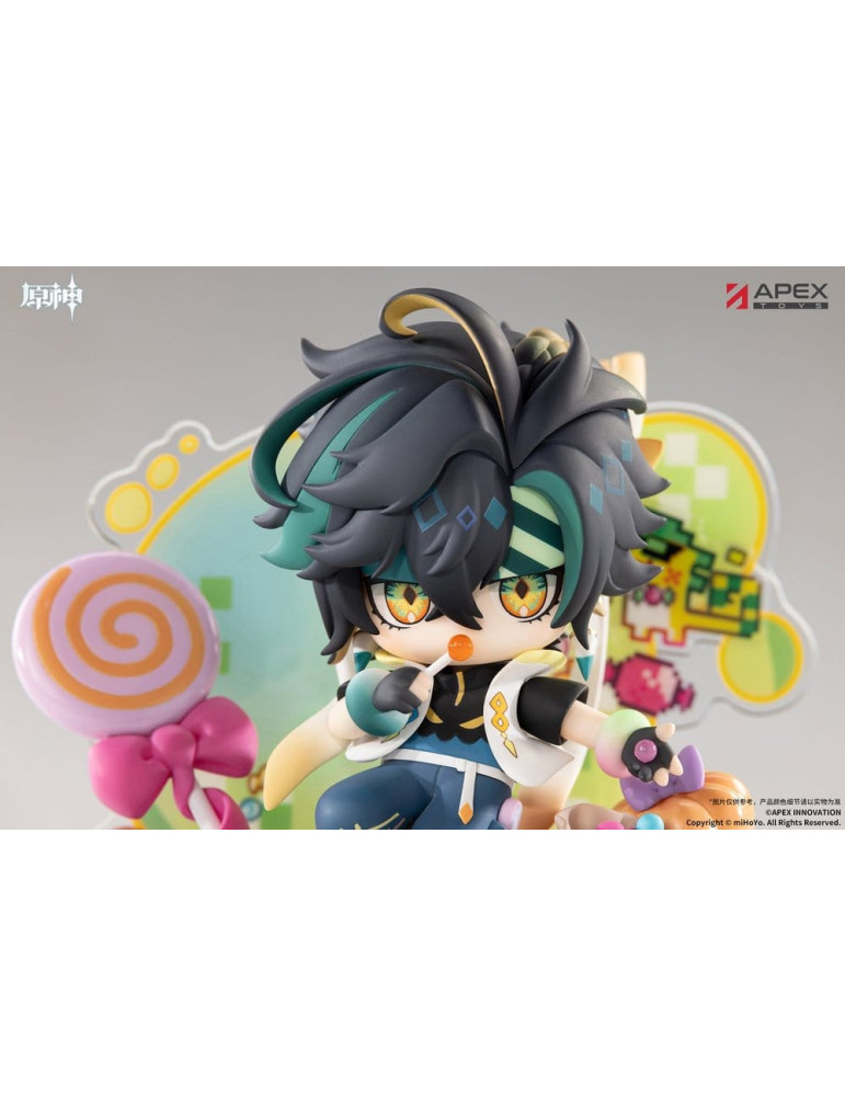 Genshin Impact Chibi Chara figurine PVC You Ye Qi Xiang Series Kinich 11 cm APEX
