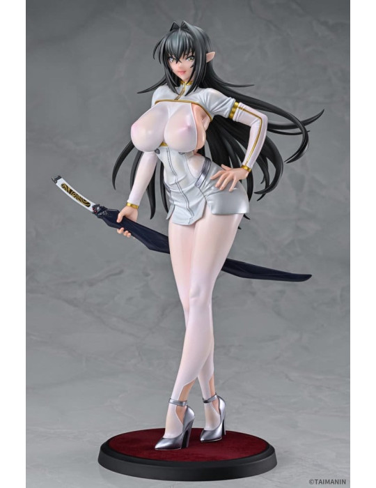 Taimanin RPG PVC Figure 1/6 Annerose Vajra White see-through Ver. 31 cm Q-six