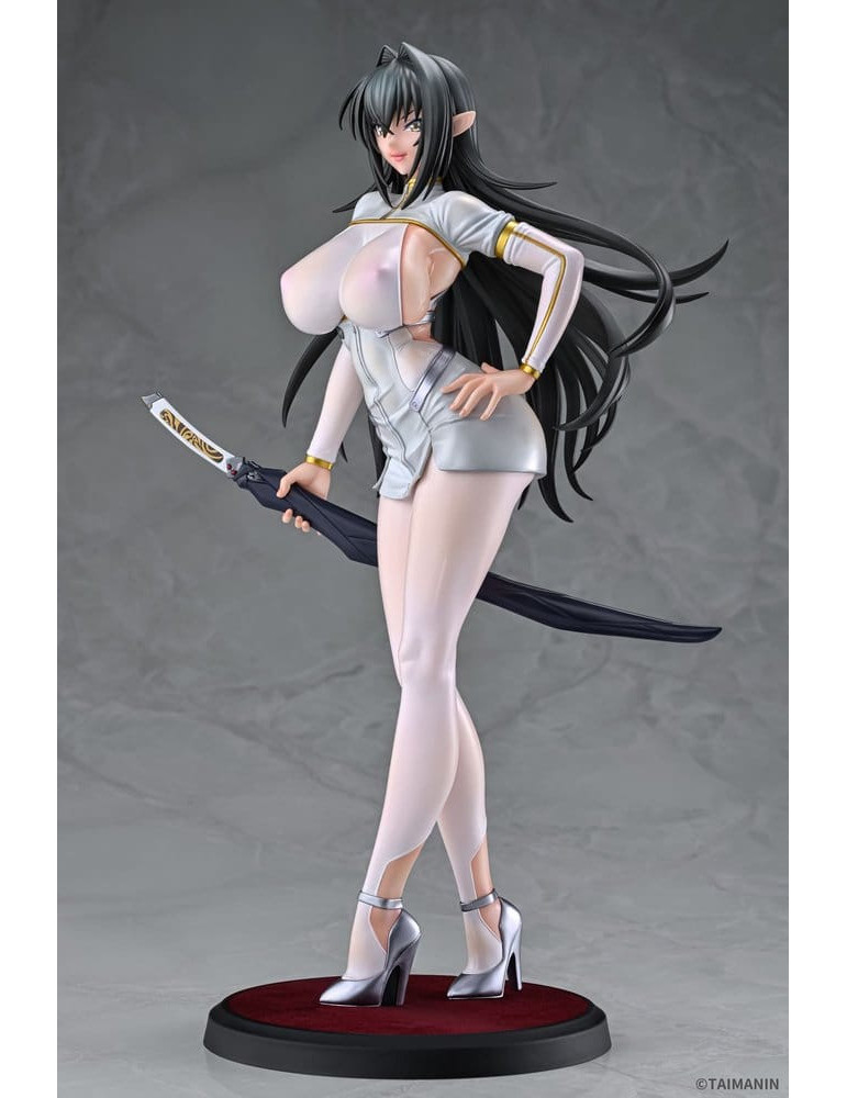 Taimanin RPG PVC Figure 1/6 Annerose Vajra White see-through Ver. 31 cm Q-six