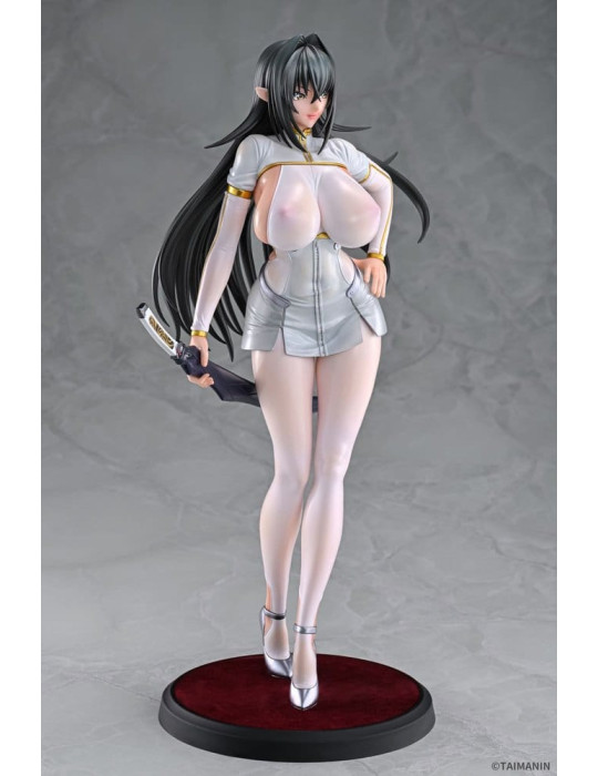 Taimanin RPG PVC Figure 1/6 Annerose Vajra White see-through Ver. 31 cm Q-six