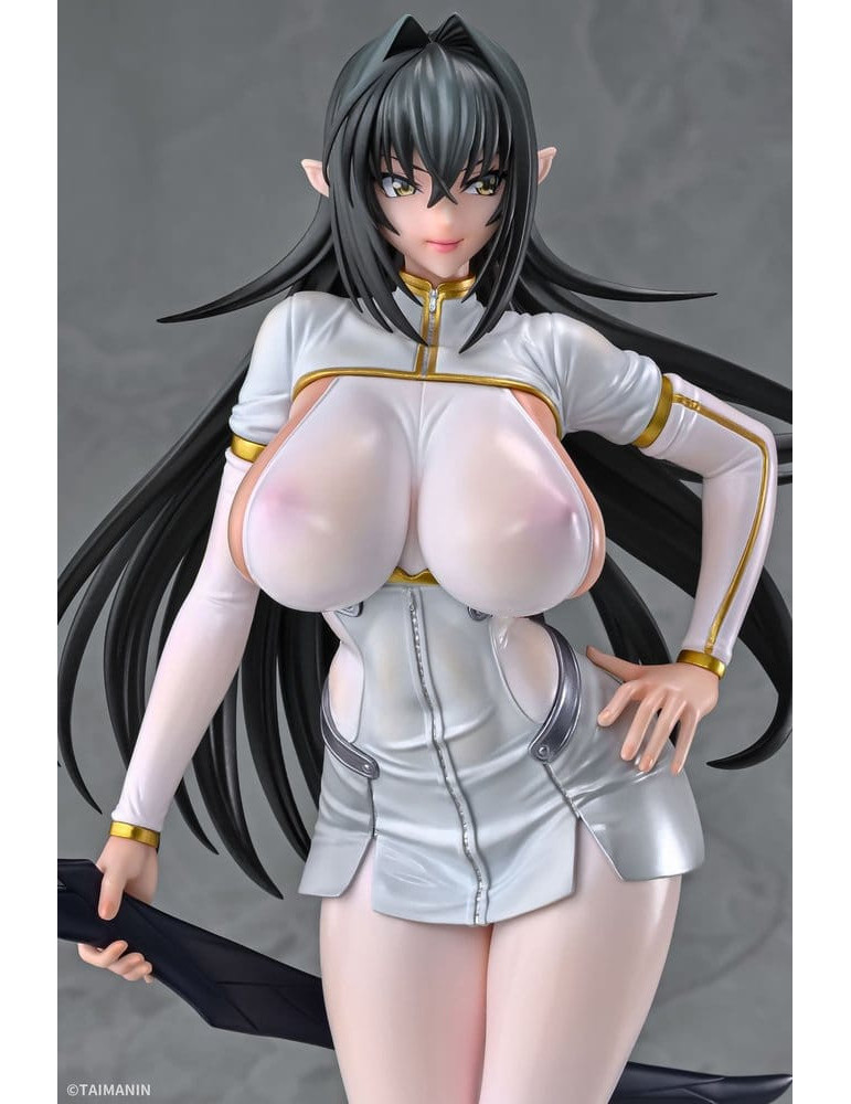 Taimanin RPG PVC Figure 1/6 Annerose Vajra White see-through Ver. 31 cm Q-six