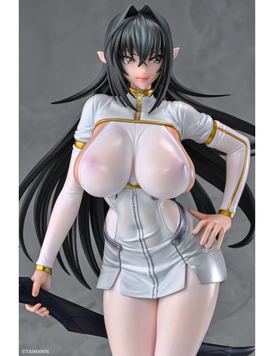 Taimanin RPG PVC Figure 1/6 Annerose Vajra White see-through Ver. 31 cm Q-six