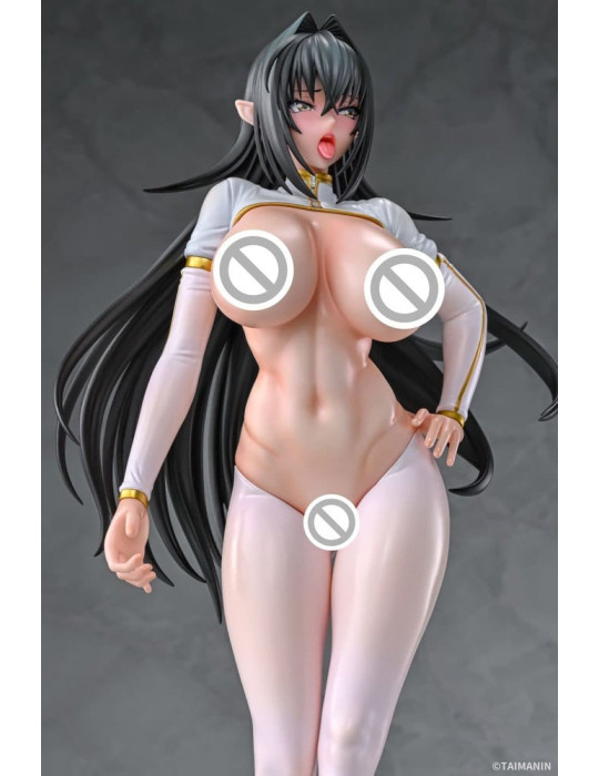 Taimanin RPG PVC Figure 1/6 Annerose Vajra White see-through Ver. 31 cm Q-six