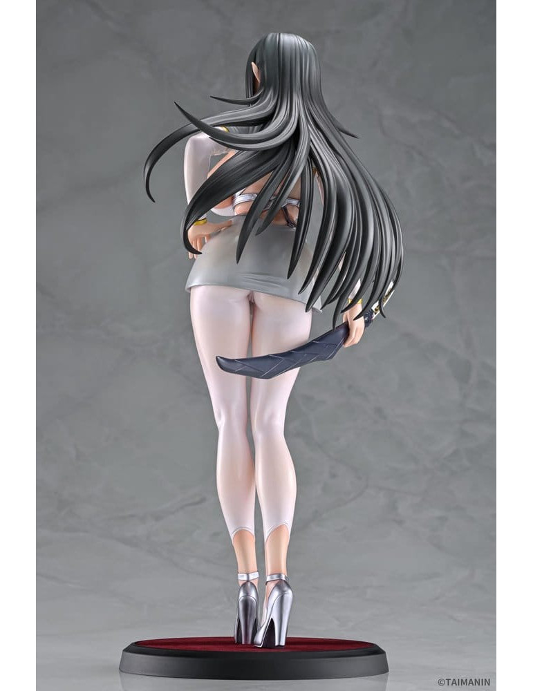 Taimanin RPG PVC Figure 1/6 Annerose Vajra White see-through Ver. 31 cm Q-six