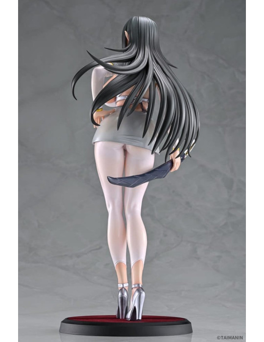 Taimanin RPG PVC Figure 1/6 Annerose Vajra White see-through Ver. 31 cm Q-six