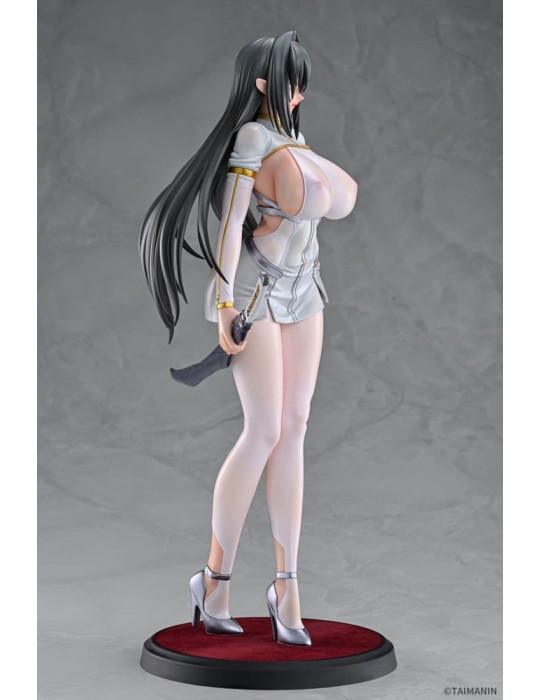 Taimanin RPG PVC Figure 1/6 Annerose Vajra White see-through Ver. 31 cm Q-six