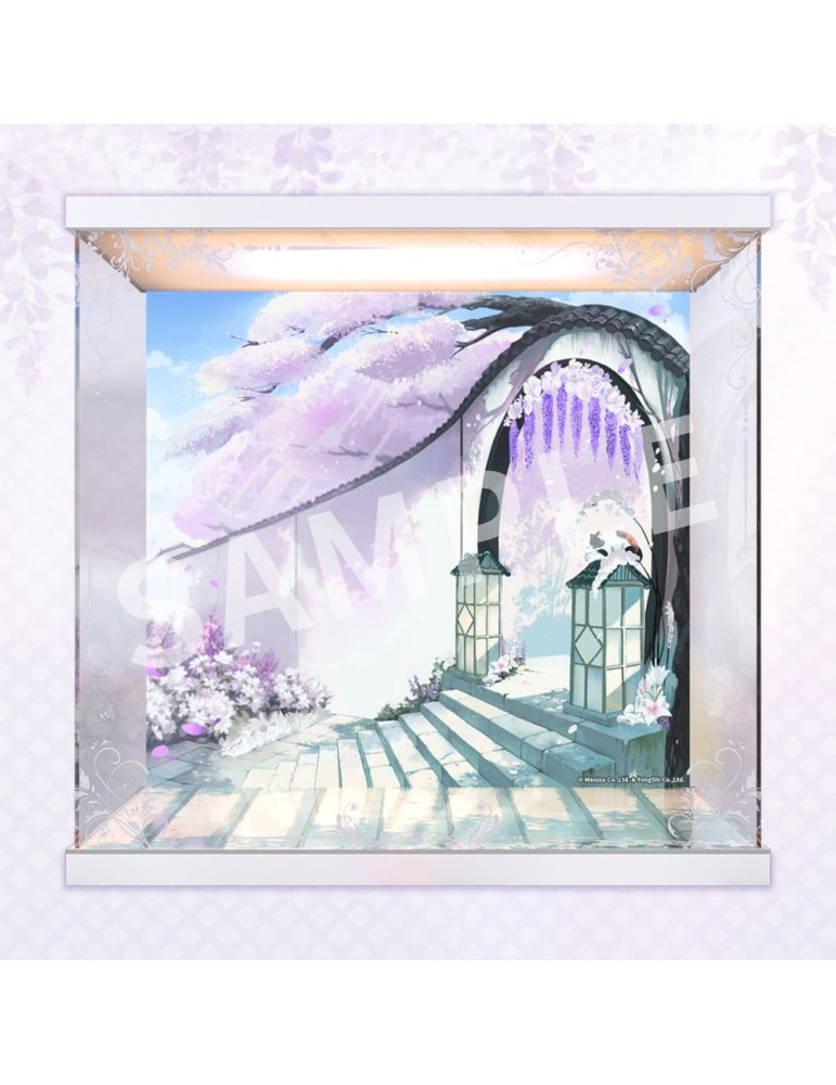 Azur Lane Acrylic LED Display Case for Musashi Purest Wisteria Ver. 47 x 37 x 46 cm APEX