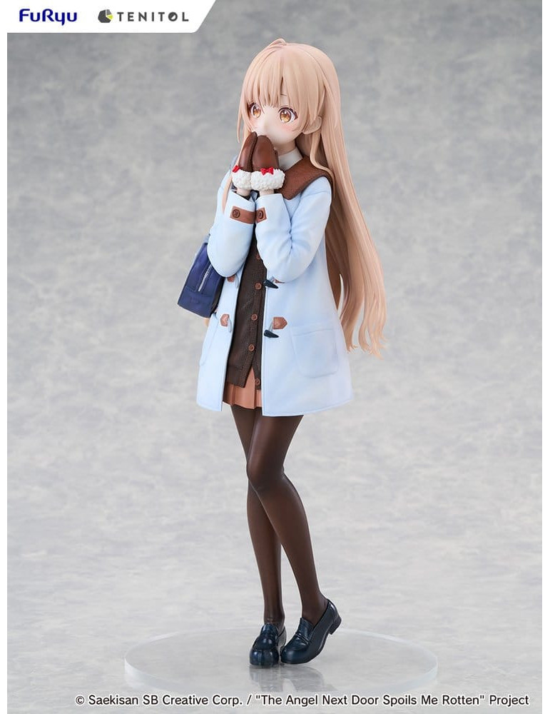 The Angel Next Door Spoils Me Rotten Tenitol Tall PVC Figure Mahiru Shiina Winter clothes Ver. 30 cm Furyu
