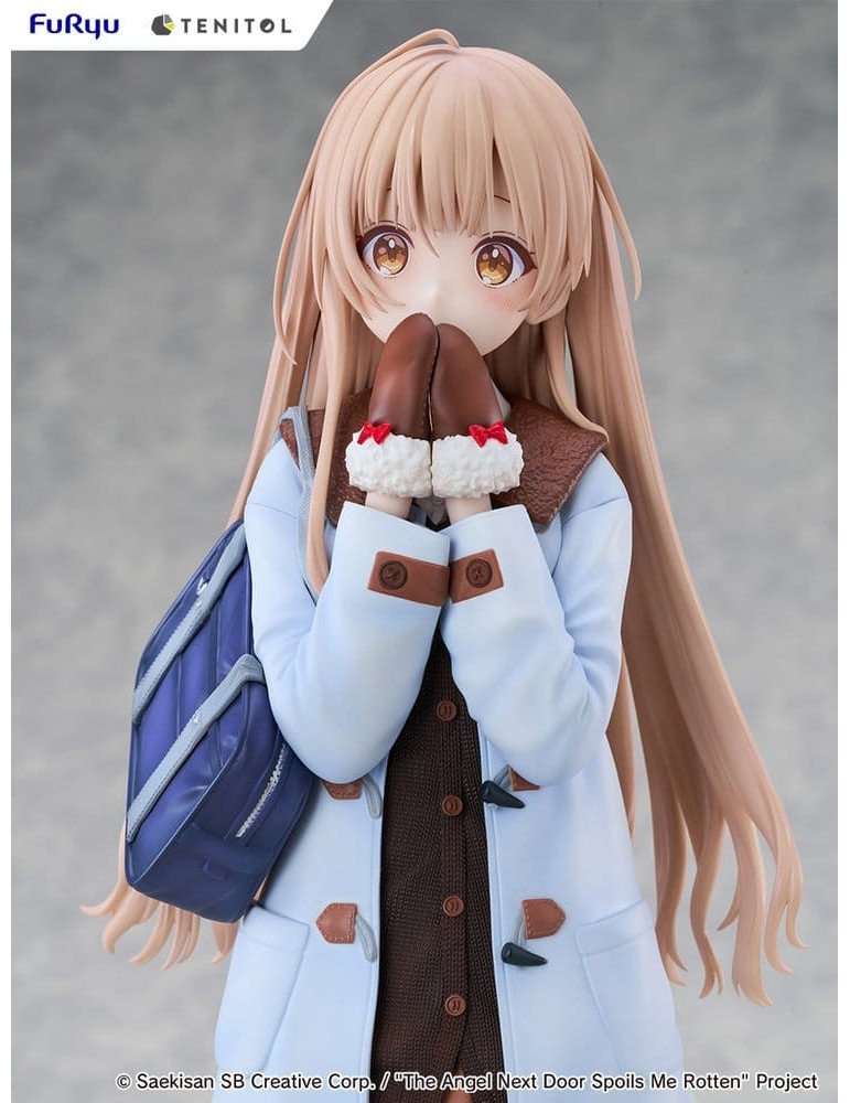 The Angel Next Door Spoils Me Rotten figurine PVC Tenitol Tall Mahiru Shiina Winter clothes Ver. 30 cm Furyu