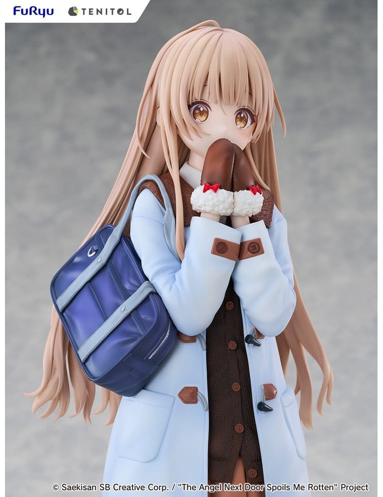 The Angel Next Door Spoils Me Rotten Tenitol Tall PVC Figure Mahiru Shiina Winter clothes Ver. 30 cm Furyu