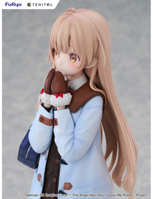 The Angel Next Door Spoils Me Rotten Tenitol Tall PVC Figure Mahiru Shiina Winter clothes Ver. 30 cm Furyu