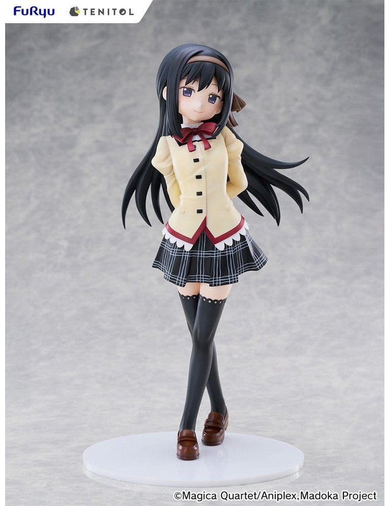 Puella Magi Madoka Magica the Movie -Walpurgisnacht: Rising- figurine PVC Tenitol Tall Homura Akemi 30 cm Furyu