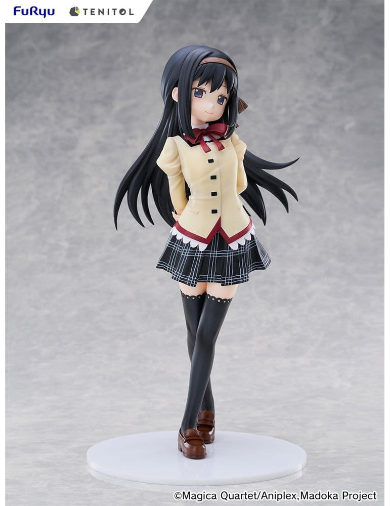 Puella Magi Madoka Magica the Movie -Walpurgisnacht: Rising- Tenitol Tall PVC Figure Homura Akemi 30 cm Furyu