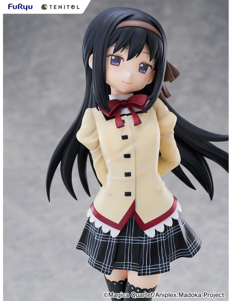 Puella Magi Madoka Magica the Movie -Walpurgisnacht: Rising- Tenitol Tall PVC Figure Homura Akemi 30 cm Furyu