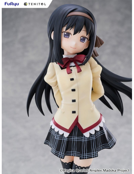 Puella Magi Madoka Magica the Movie -Walpurgisnacht: Rising- Tenitol Tall PVC Figure Homura Akemi 30 cm Furyu