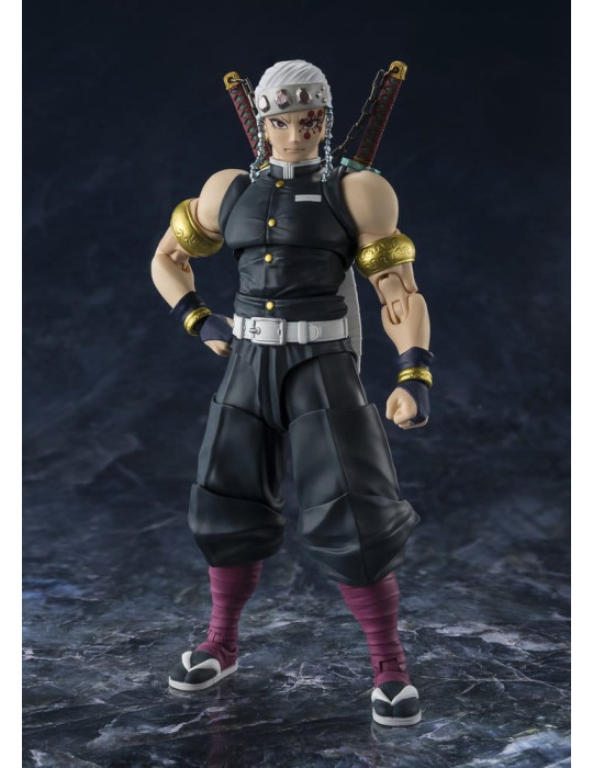 Demon Slayer: Kimetsu no Yaiba S.H.Figuarts Action Figure Uzui Tengen 17 cm Bandai