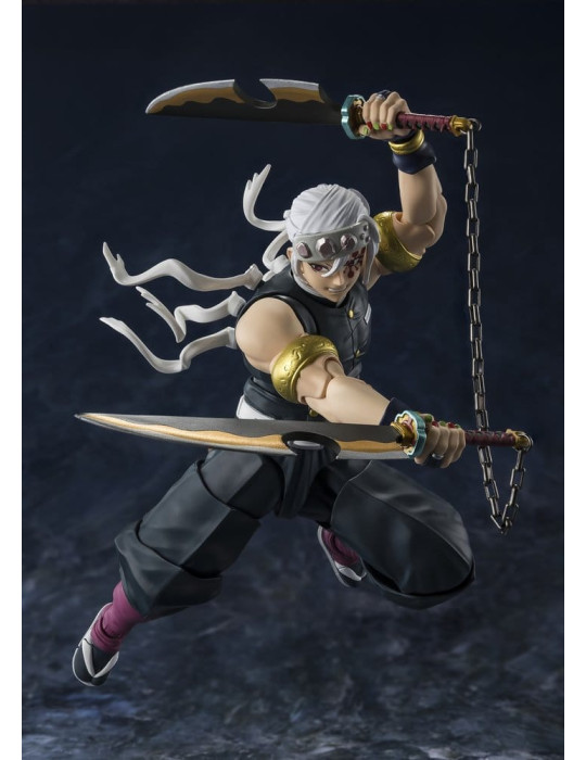 Demon Slayer: Kimetsu no Yaiba S.H.Figuarts Action Figure Uzui Tengen 17 cm Bandai