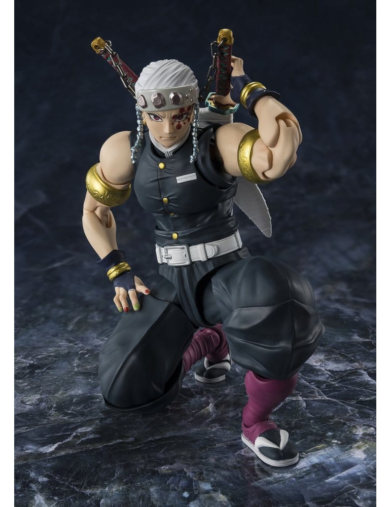 Demon Slayer: Kimetsu no Yaiba S.H.Figuarts Action Figure Uzui Tengen 17 cm Bandai