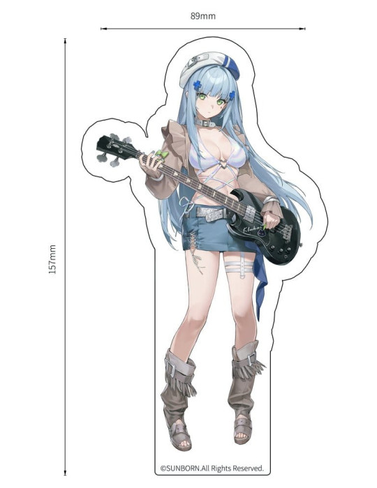 Girls Frontline figurine PVC 1/6 Netsurou Kaisou Series Klukai 10th Anniversary Ver. 28 cm Kawa Design