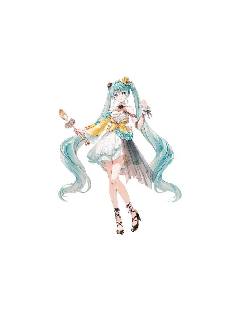 Hatsune Miku x Tirol Choco Collaboration PVC Figure Coffee Nougat Another Color Ver. 19 cm Furyu