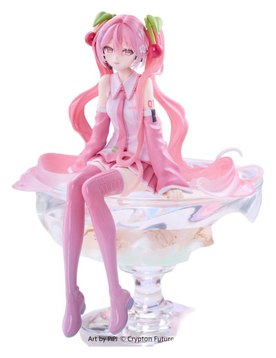 Hatsune Miku Noodle Stopper PVC Figure Sakura Miku 2026 Smile Ver. 14 cm Furyu