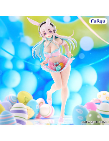 Super Sonico BiCute Bunnies PVC Figure Pastel Easter Ver. 29 cm Furyu