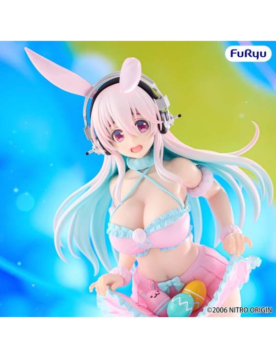 Super Sonico figurine PVC BiCute Bunnies Pastel Easter Ver. 29 cm Furyu