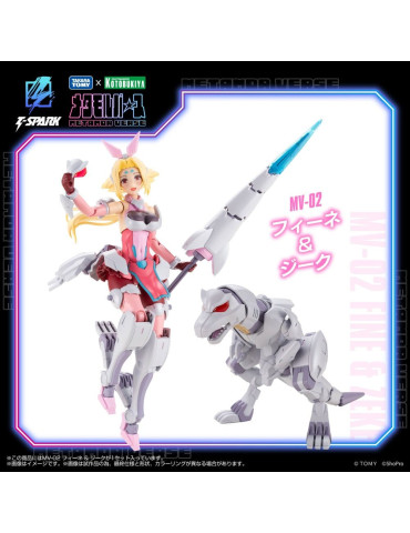 Zoids Plastic Model Kit 1/10 MV-02 Fine & Zeke 18 cm Kotobukiya