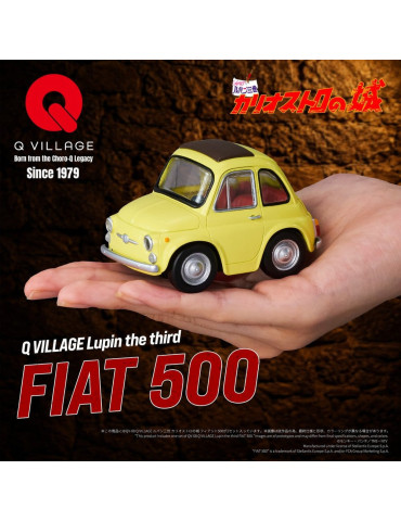 Lupin the Third: The Castle of Cagliostro Q Village PVC Figure QV-08 Fiat 500 8 cm Takara Tomy 2