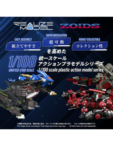 Zoids Plastic Model Kit 1/100 RMZ-027 Dibison Thoma Special 22 cm Takara Tomy 2