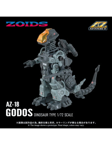 Zoids Plastic Model Kit 1/72 AZ-18 Godos 13 cm Takara Tomy