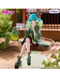 Hatsune Miku Noodle Stopper PVC Figure Flower Fairy Winter Cherry Green Color Ver. 15 cm Furyu