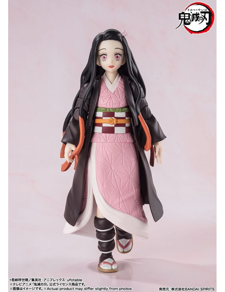 Demon Slayer: Kimetsu no Yaiba S.H. Figuarts Action Figure Nezuko Kamado 13 cm Bandai