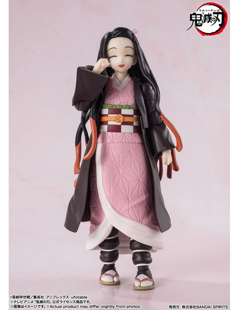Demon Slayer: Kimetsu no Yaiba S.H. Figuarts Action Figure Nezuko Kamado 13 cm Bandai