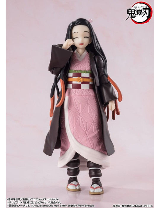 Demon Slayer: Kimetsu no Yaiba S.H. Figuarts Action Figure Nezuko Kamado 13 cm Bandai