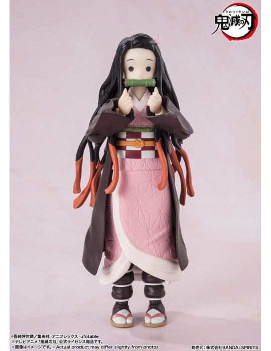 Demon Slayer: Kimetsu no Yaiba S.H. Figuarts Action Figure Nezuko Kamado 13 cm Bandai