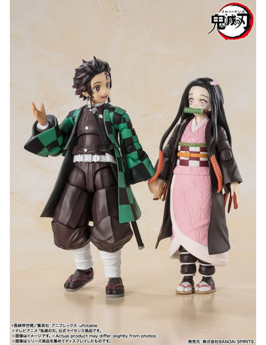 Demon Slayer: Kimetsu no Yaiba S.H. Figuarts Action Figure Nezuko Kamado 13 cm Bandai