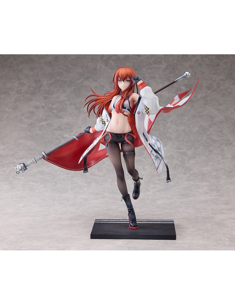 Steins Gate figurine PVC 1/7 Kurisu Makise: Racing Ver. 24 cm Solarain