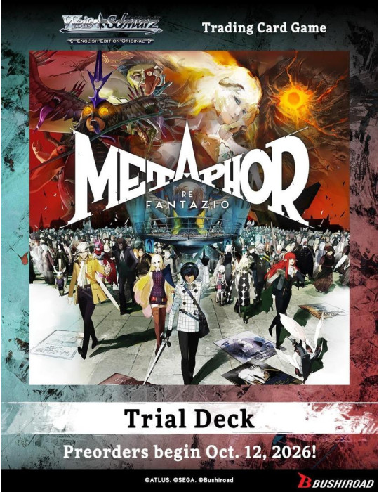 Weiss Schwarz Trial Deck Metaphor: ReFantazio (EN)