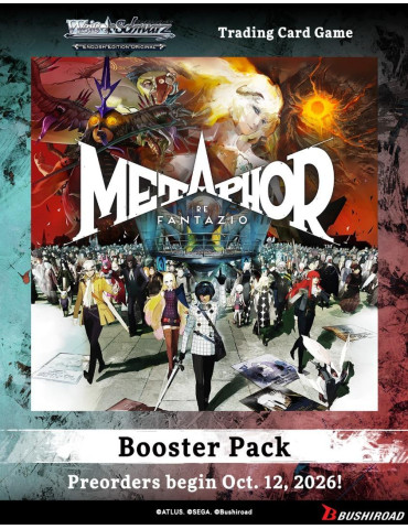 Weiss Schwarz Boîte de 10 Boosters Metaphor: ReFantazio (EN)