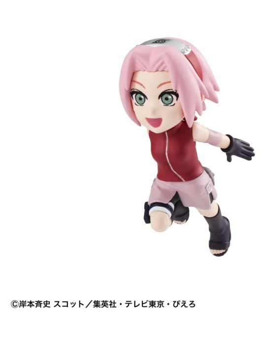 Naruto Shippuden présentoir Blind-Box figurines mini Tobimas 5 cm (6) Megahouse