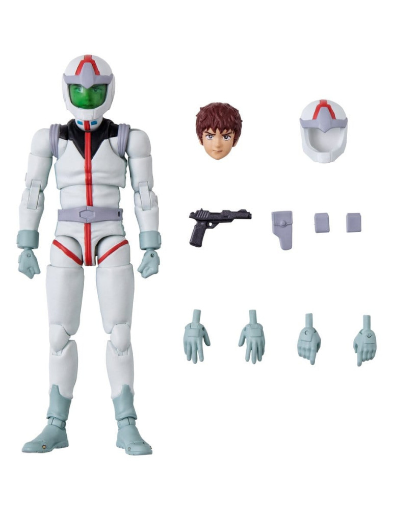 Mobile Suit Gundam G.M.G. Collection PVC Figure Earth Federation Amuro Ray Normal Suit Ver. 10 cm (Repeat) Megahouse