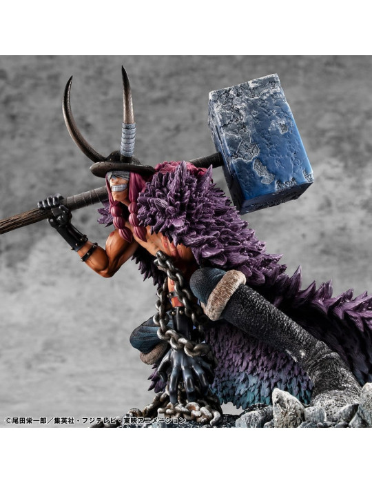 One Piece figurine PVC Portrait.Of.Pirates "ELB-MAXIMUM" Loki 31 cm Megahouse