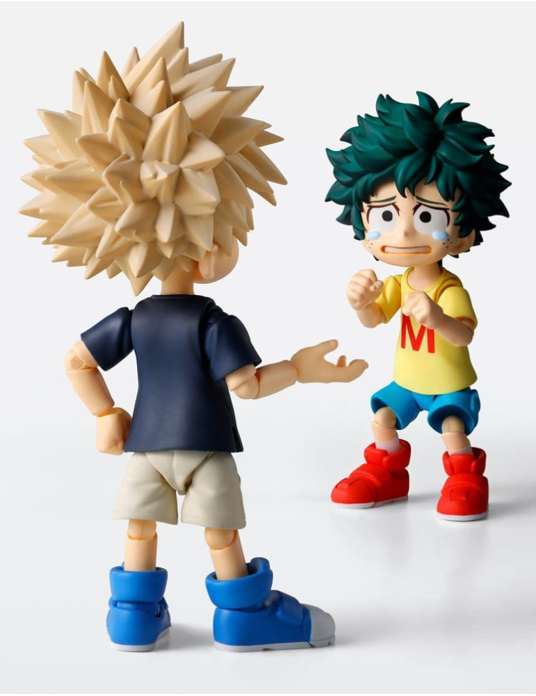My Hero Academia figurine S.H.Figuarts Izuku Midoriya & Katsuki Bakugo -Childhood Set- 9 cm Bandai